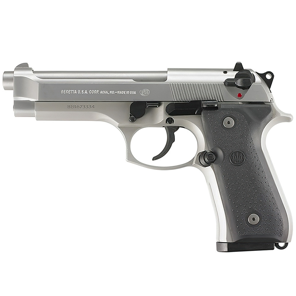 BERETTA 92 FS Inox 9mm 49in 15rd Pistol JS92F500