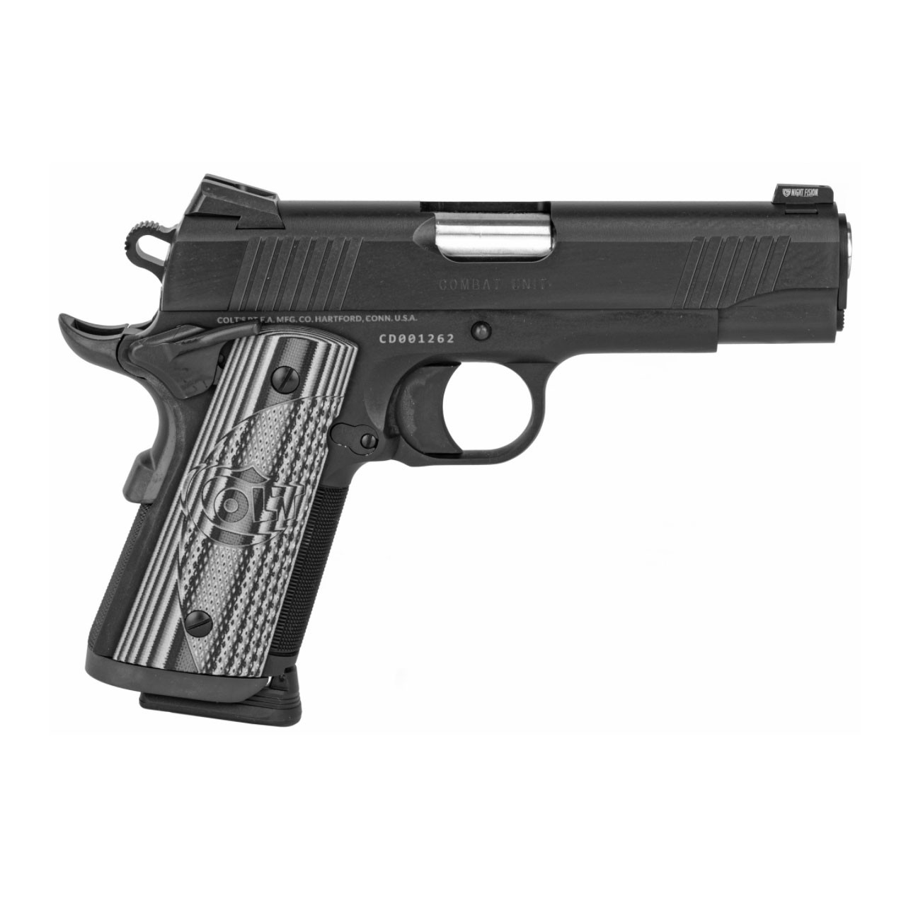 COLT Combat Unit CCO 45 ACP 425in 7rd Pistol O9840CCU