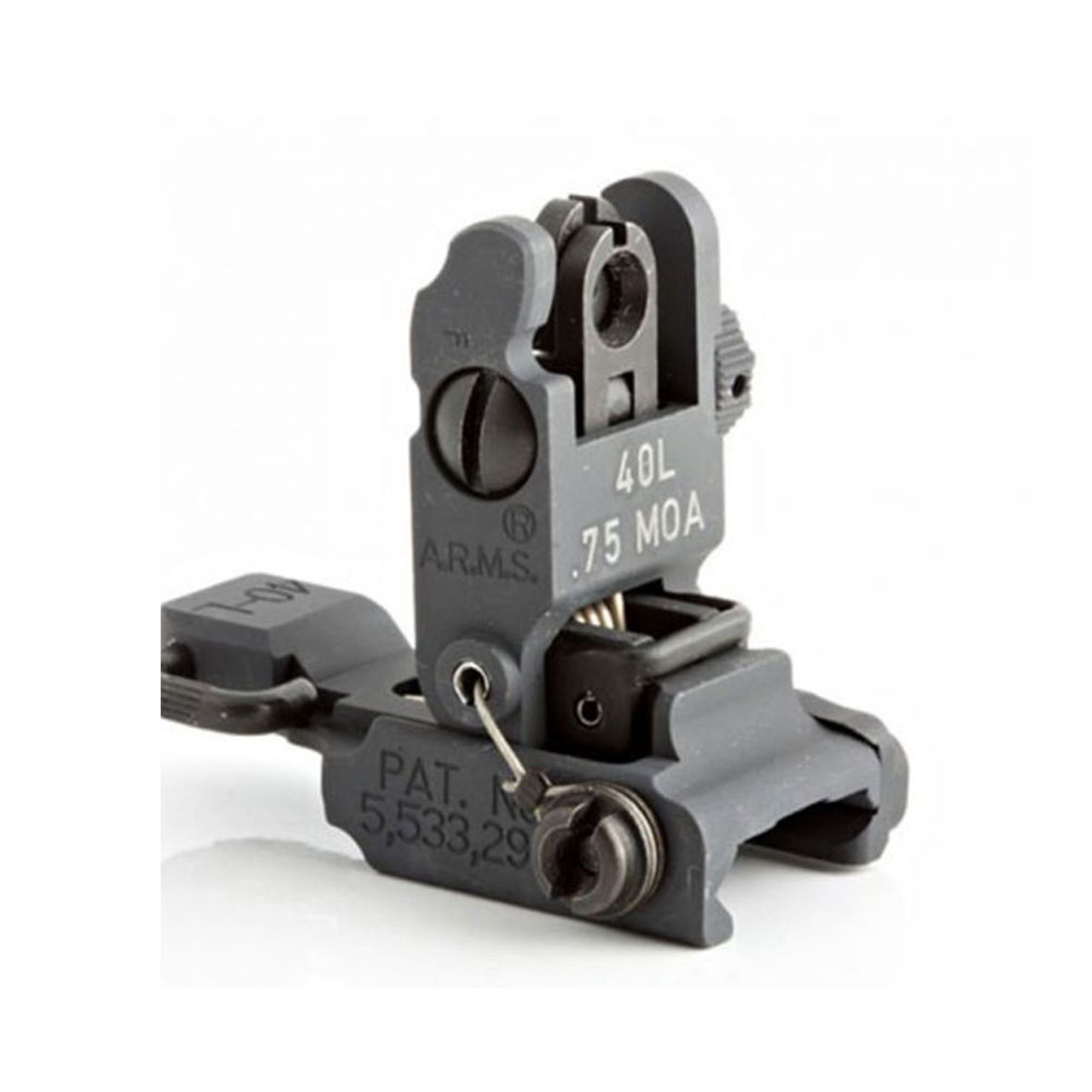 ARMS フリップアップサイト 40L 75 MOA ARMS 40L Low Profile Rear Sight 40L