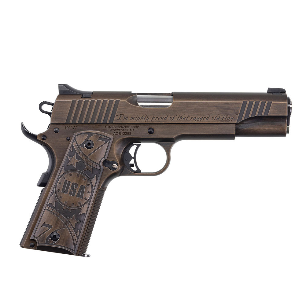 AUTO ORDNANCE 1911-A1 Old Glory Pistol 1911TCAC11N