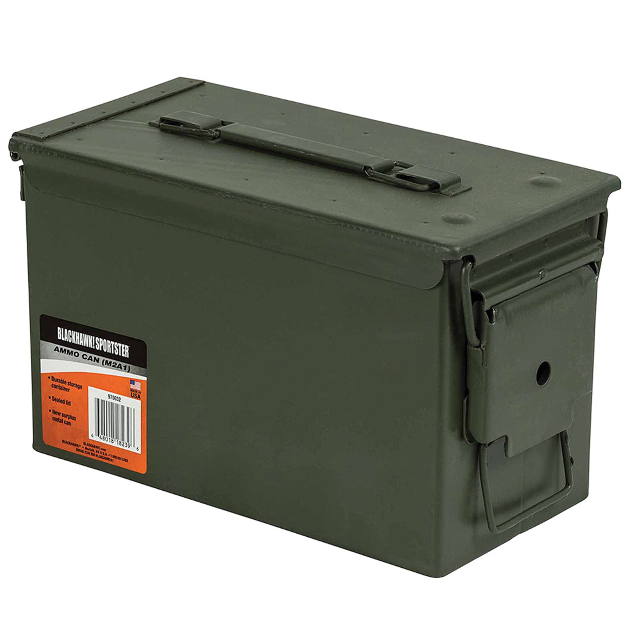 BLACKHAWK 50 Caliber Green Ammo Can 970032