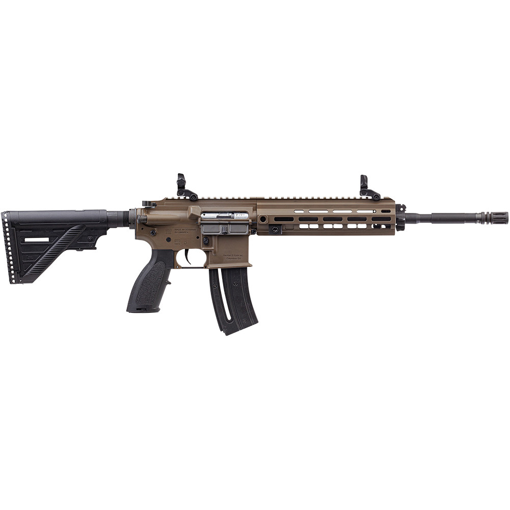 HK HK416 22 LR 20rd FDE Semi-Auto Long Pistol 81000530