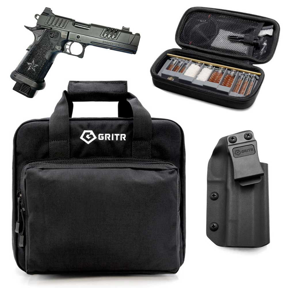 STACCATO XC 9mm 5in 2x 17rd Pistol with GRITR 2011 models IWB