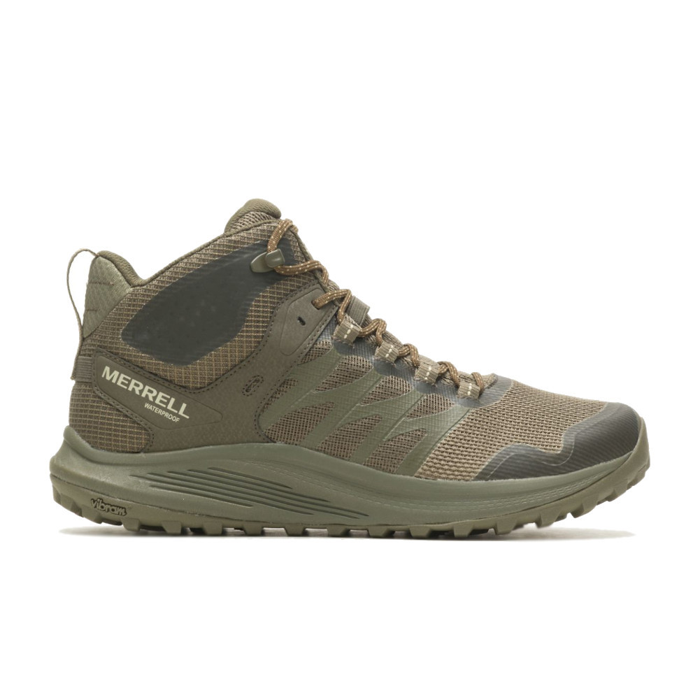 MERRELL Nova 3 Mid Wp Dark Olive Tactical Boots J005053