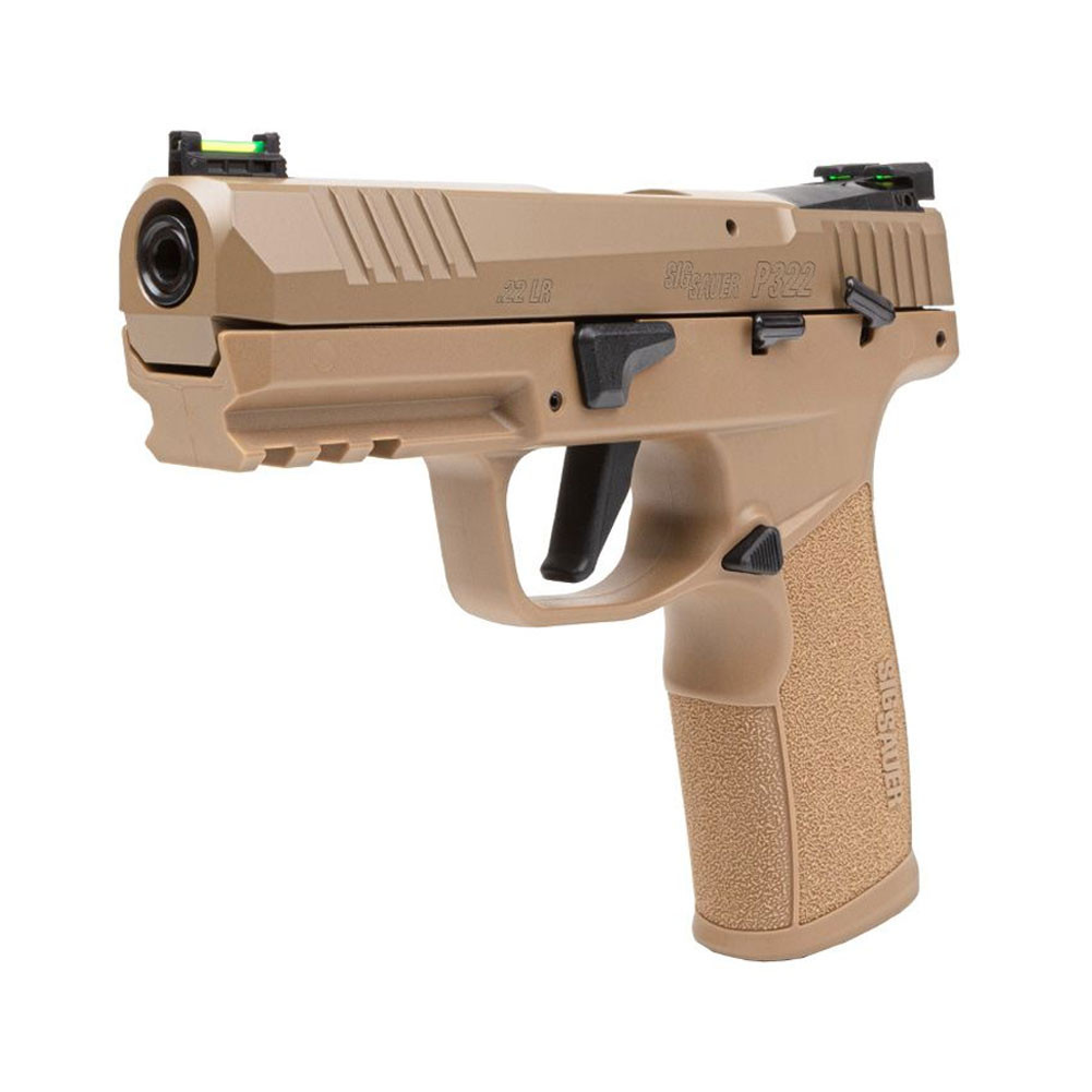 SIG SAUER P322 22LR Pistol with Holster 322C-COY-TACPAC
