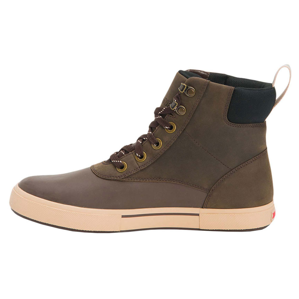 XTRATUF Men 6in ADB Leather Lace Boots LAL-900-BRN