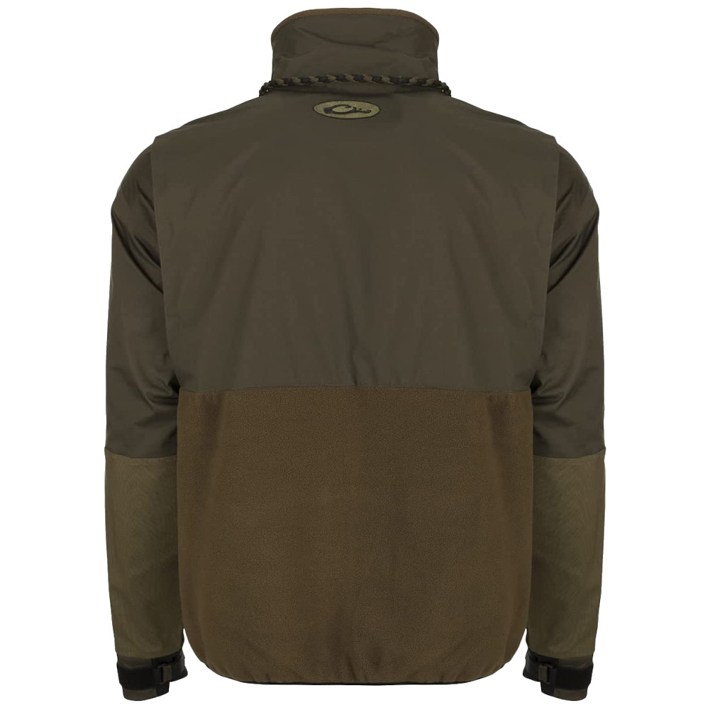 DRAKE MST G-Flex Eqwader Full Zip Green Timber Jacket DW7375-GTB