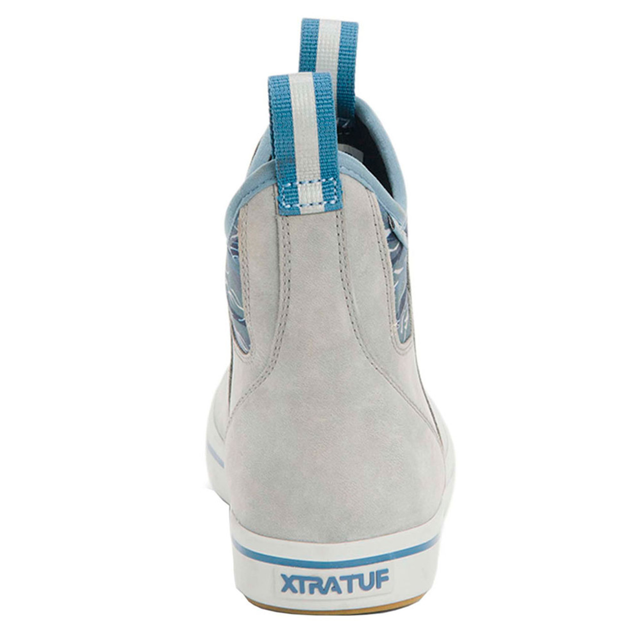 XTRATUF Ladies 6 Tan Leather Ankle Deck Waterproof Boots XWAL-901