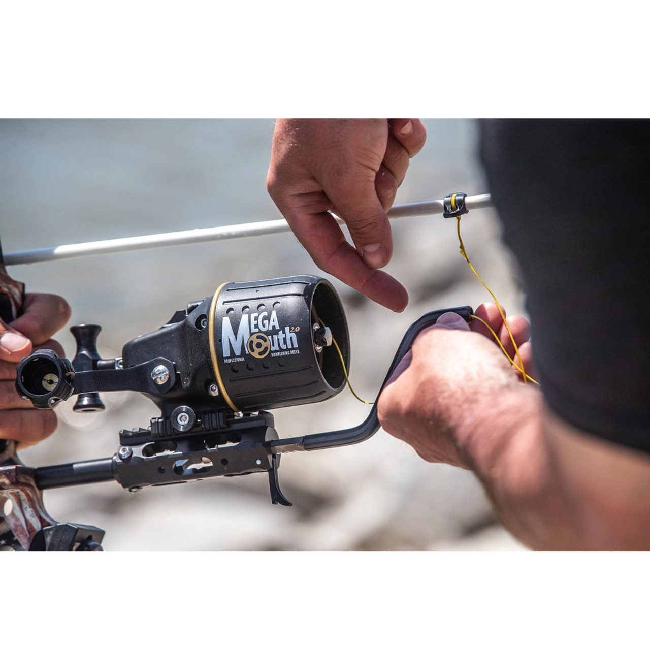 New MegaMouth bowfishing reel REVEAL video! 