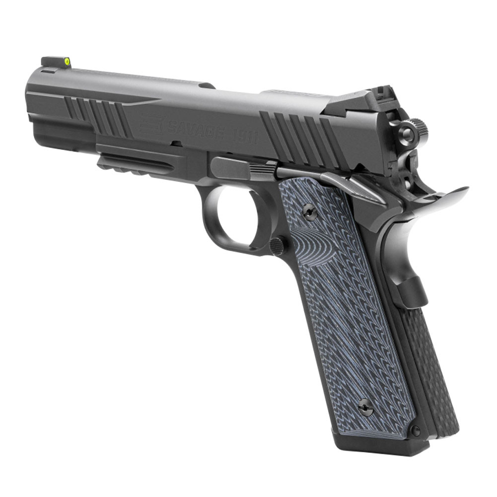 SAVAGE 1911 Gov't .45 Auto 5in 2x 8rd Mags Black Nitride Pistol