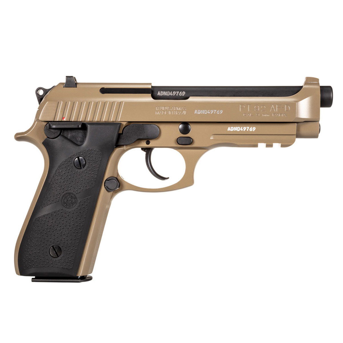 TAURUS PT92 9mm 5in FDE Pistol 1-92015AA-H