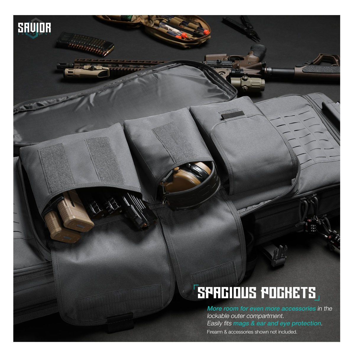SAVIOR EQUIPMENT Specialist Rifle Bag RB-4213DG-WS-GS