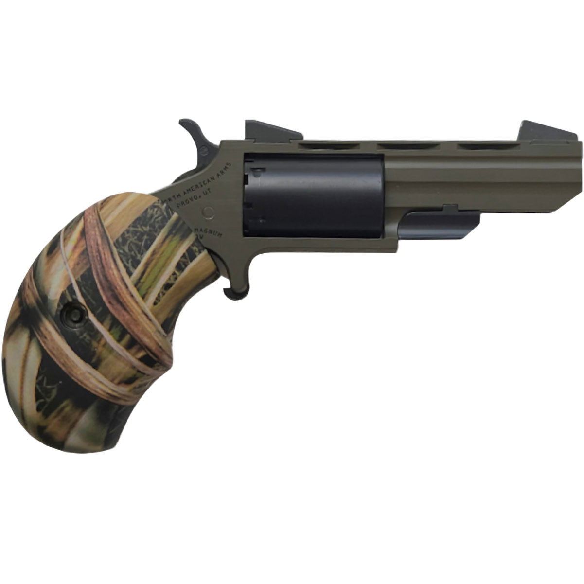 REVOLVER リボルバー マフラー デーモンツリー グリーン カーキ NORTH AMERICAN ARMS Green Huntsman Revolver NAA-TGH-M