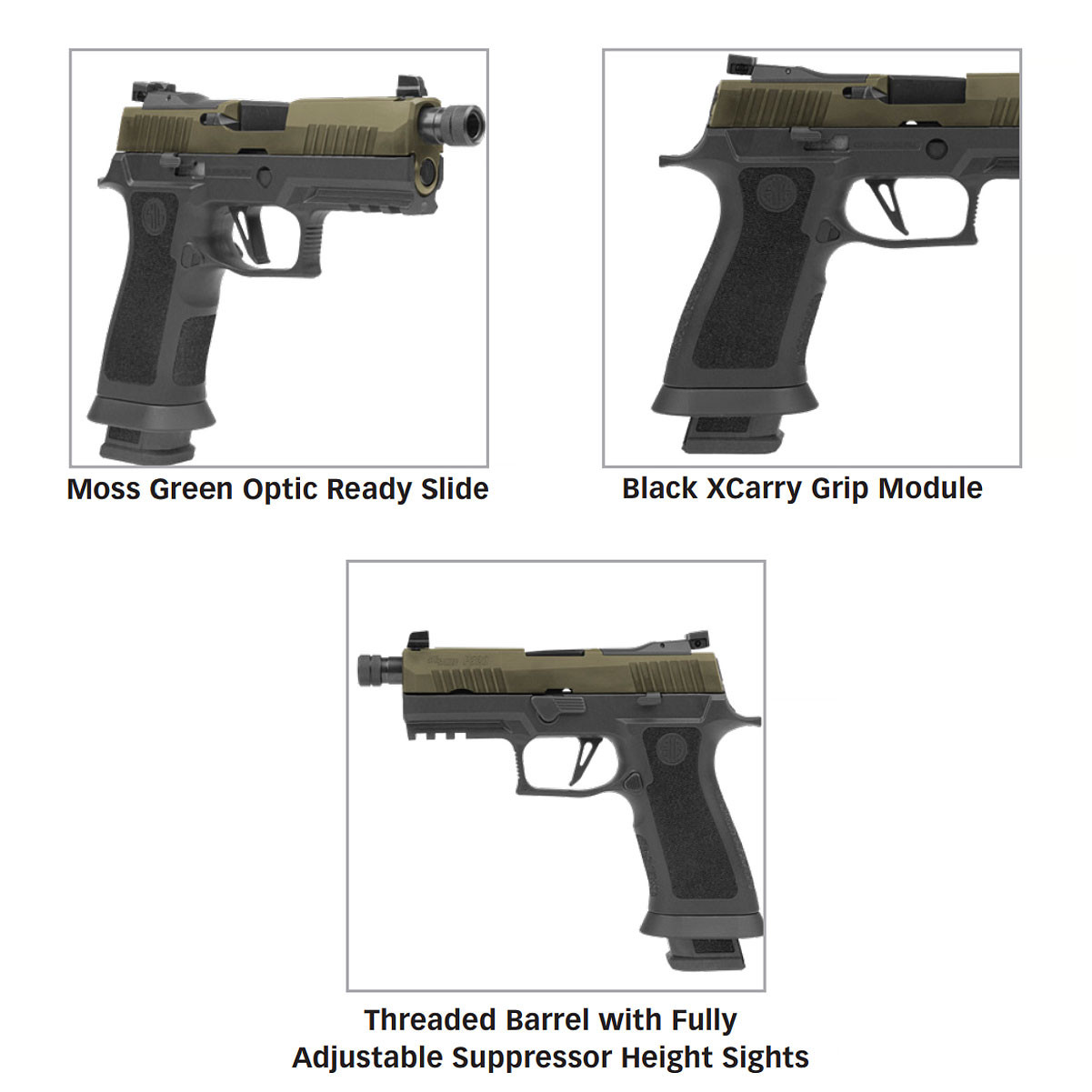 SIG SAUER P320 XCarry Pistol 320XCA-9-MGXR3-TB-R2