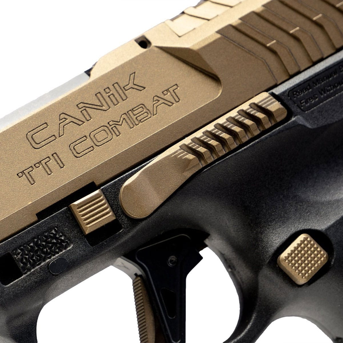 CANIK TTI Combat 9mm Bronze Semi-Auto Pistol HG7854-N