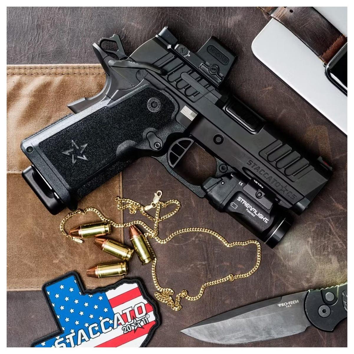 STACCATO 2011 CS Single-Action Pistol 14-1501-000012