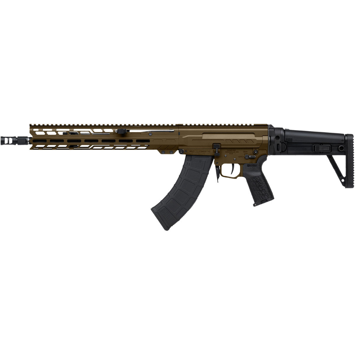 CMMG Dissent MK47 7 62x39mm Bronze Rifle 86A7F0B-MB