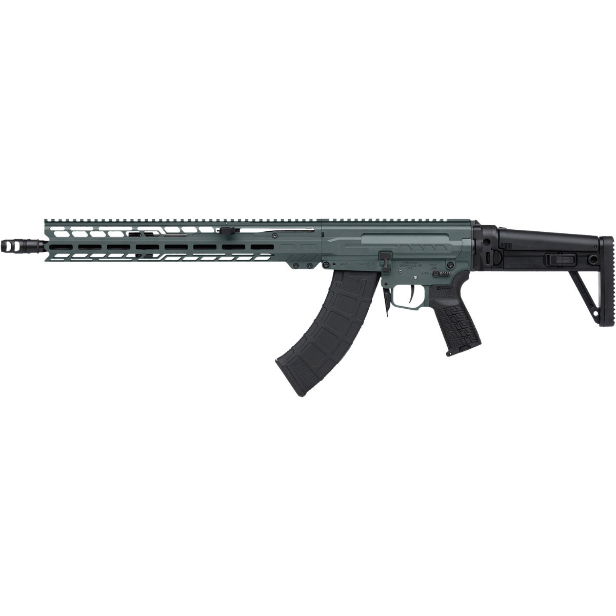 CMMG Dissent MK47 7 62x39mm Green Rifle 86AD60B-CG