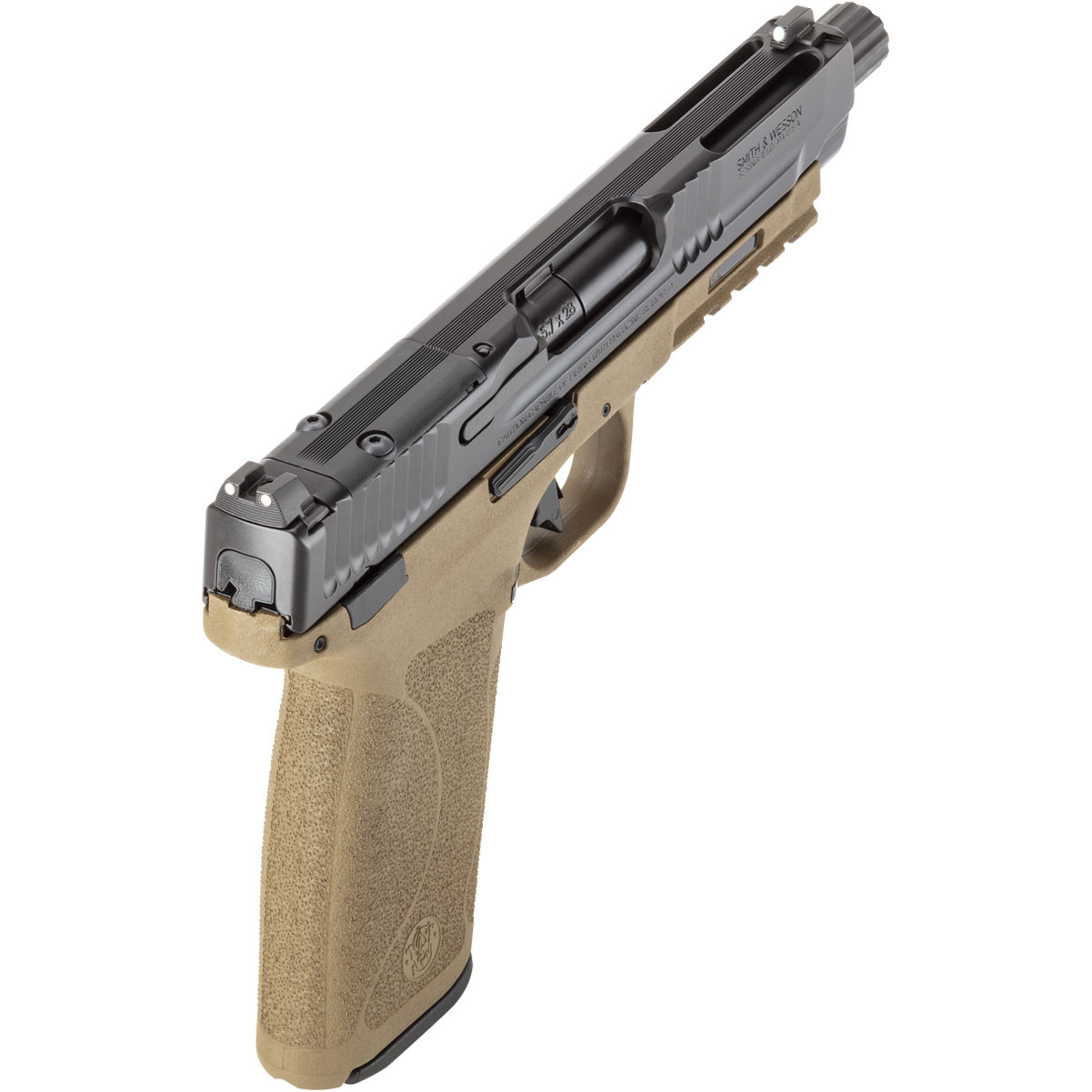SMITH WESSON MP57 57x28mm 5in 22rd FDE Blk Pistol 14078