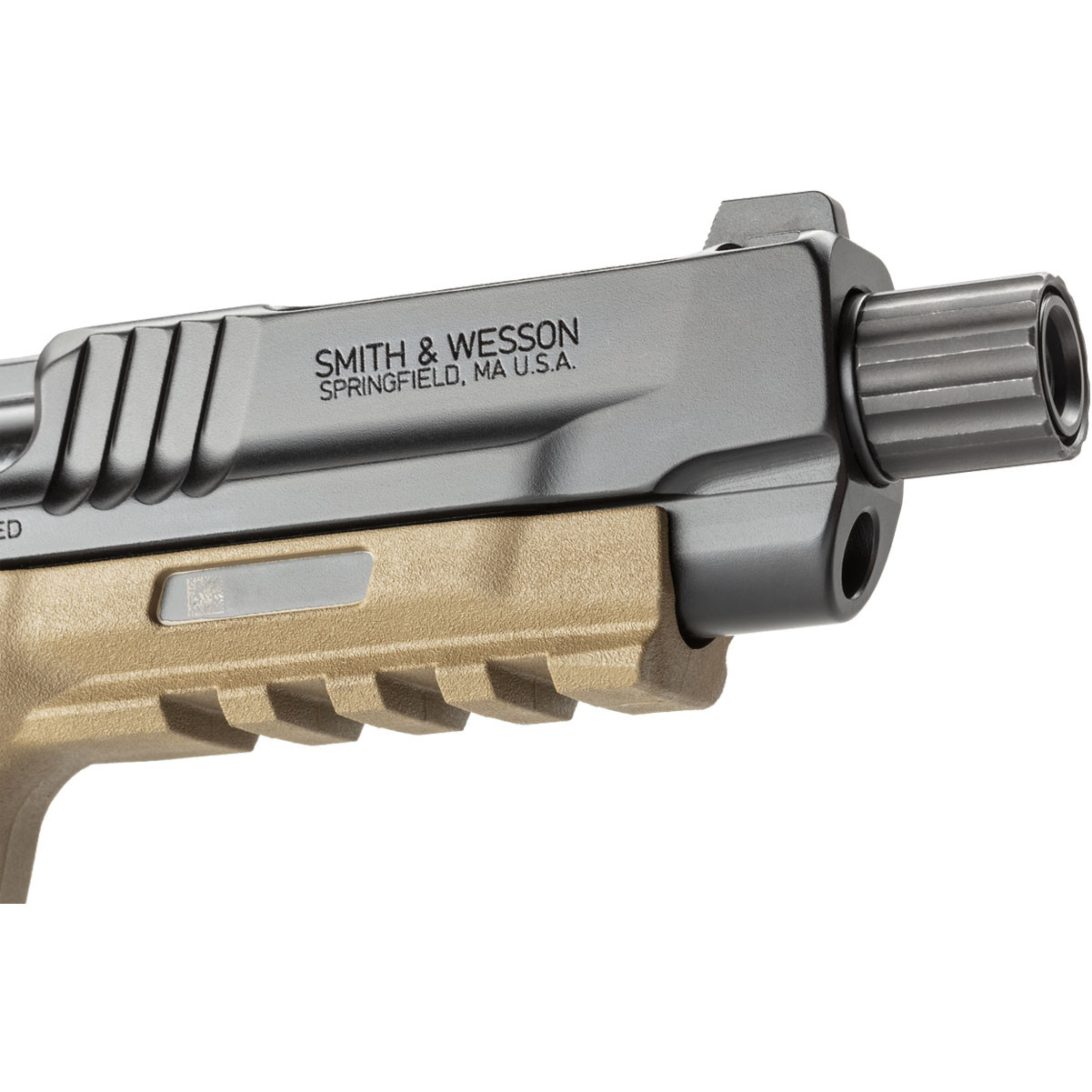 SMITH WESSON MP57 57x28mm 5in 22rd FDE Blk Pistol 14078
