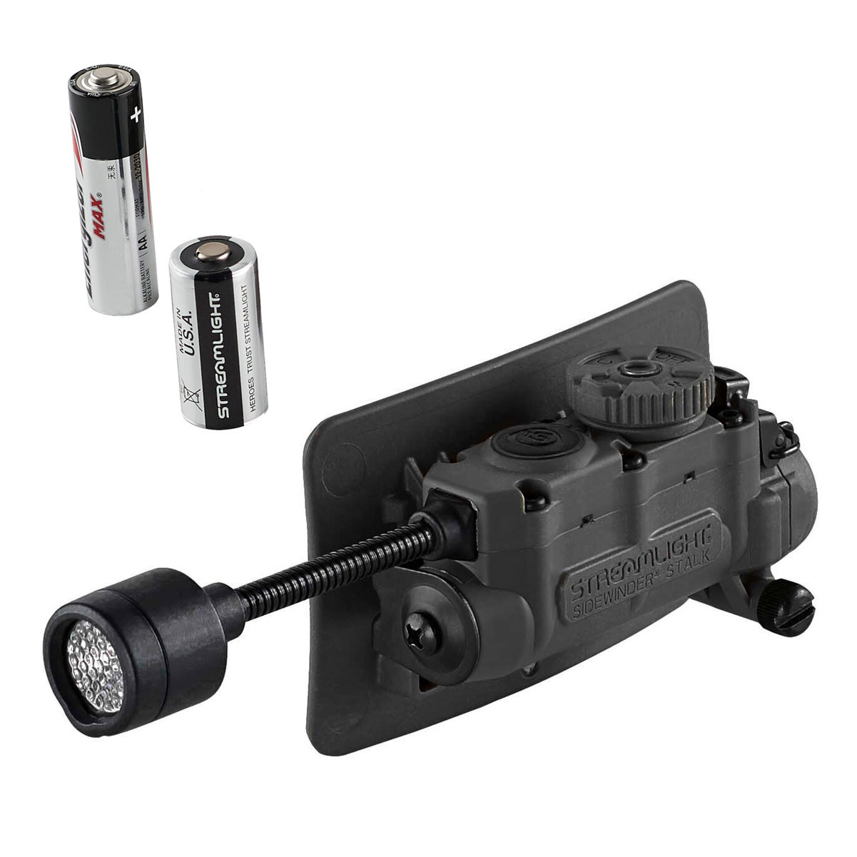 STREAMLIGHT Sidewinder Stalk Black Helmet Light