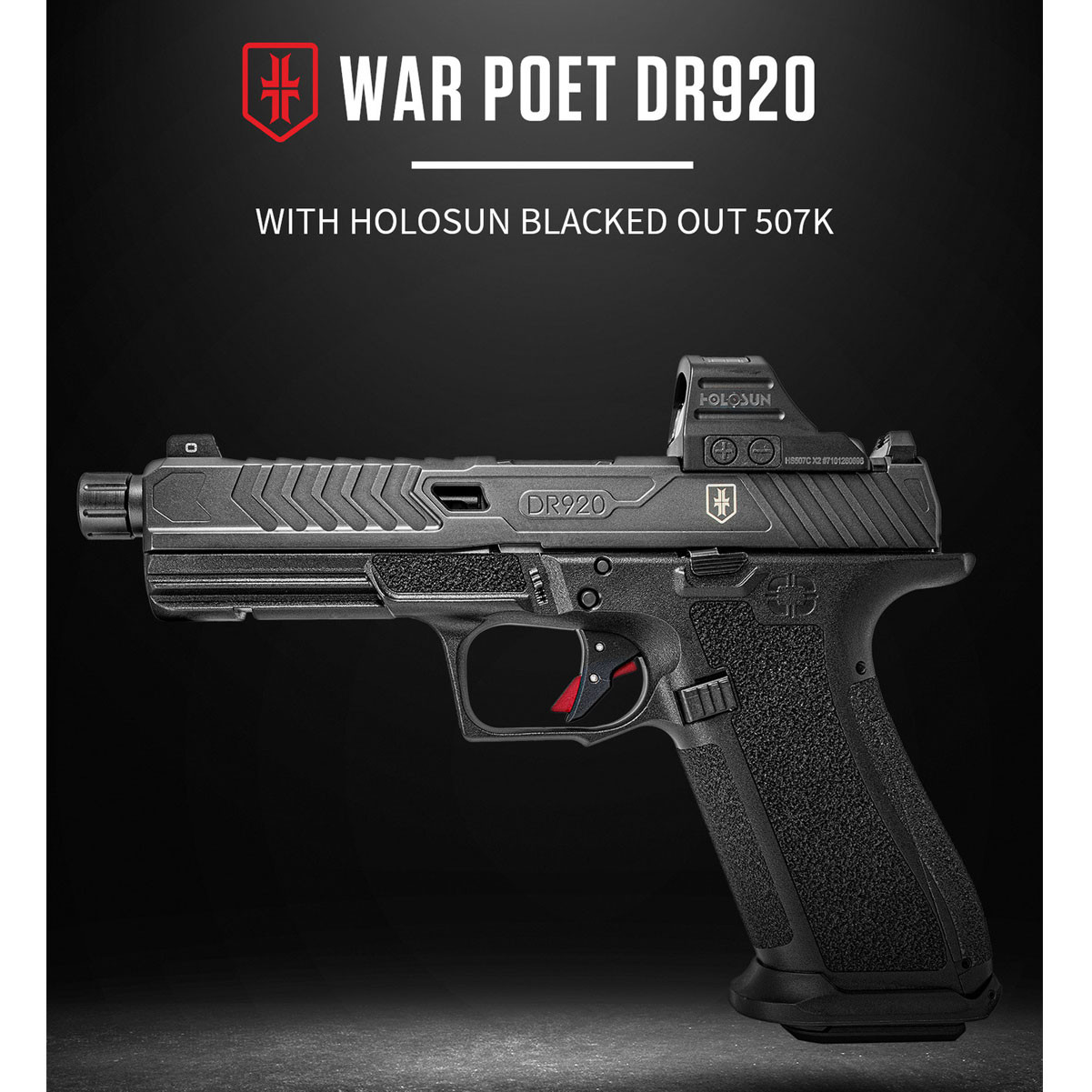 SHADOW SYSTEMS DR920 War Poet Pistol 507C SS-2075-H