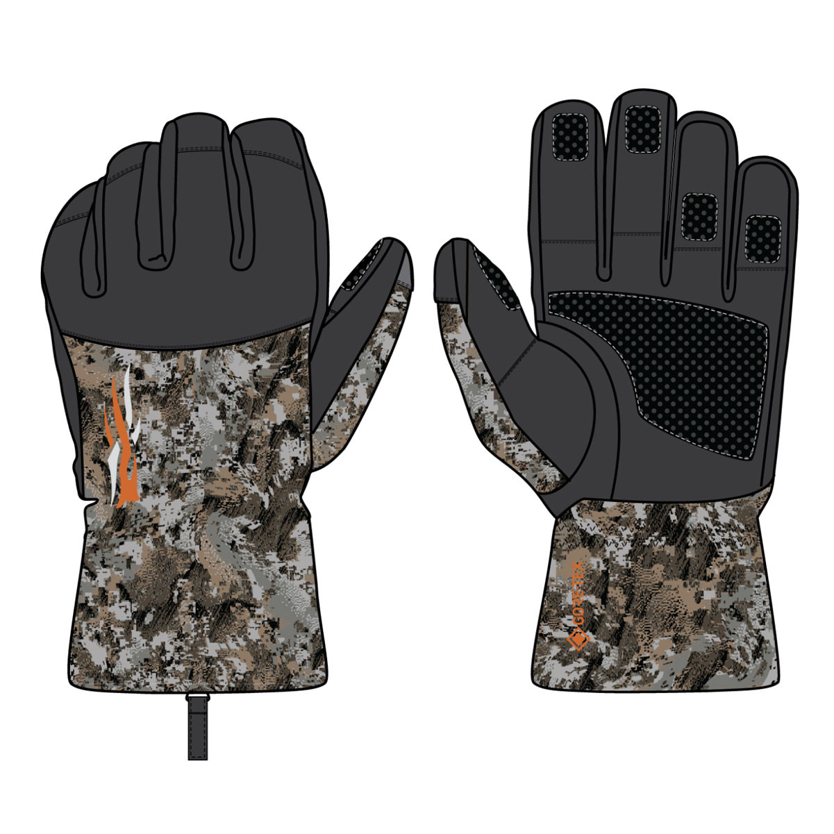 SITKA Mens Blizzard GTX Hunting Gloves 600285