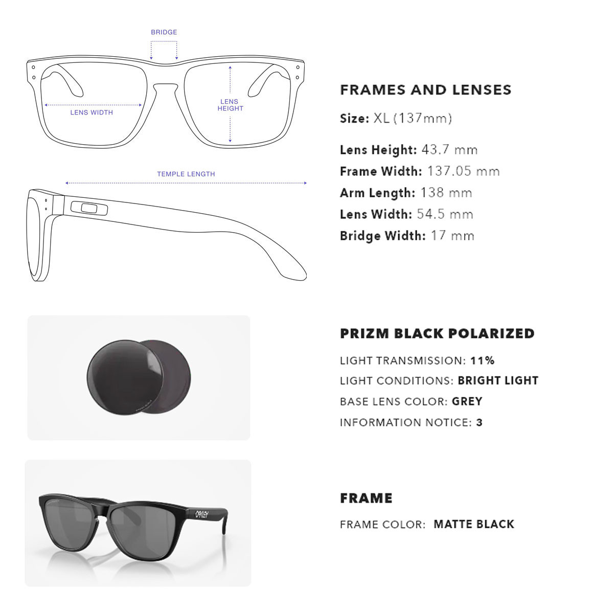 OAKLEY Frogskins Sunglasses OO9245-8754