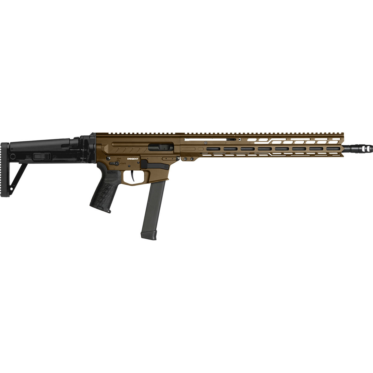 CMMG Dissent MkGs 9mm 16 1in 33rd Rifle 99AE10F-MB