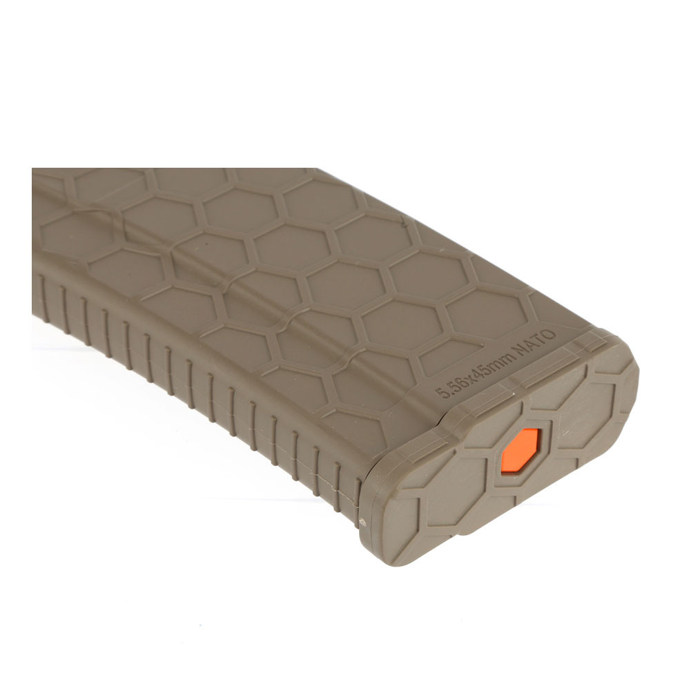 HEXMAG 556mm 30rd FDE Magazine HX30-AR15S2-FDE