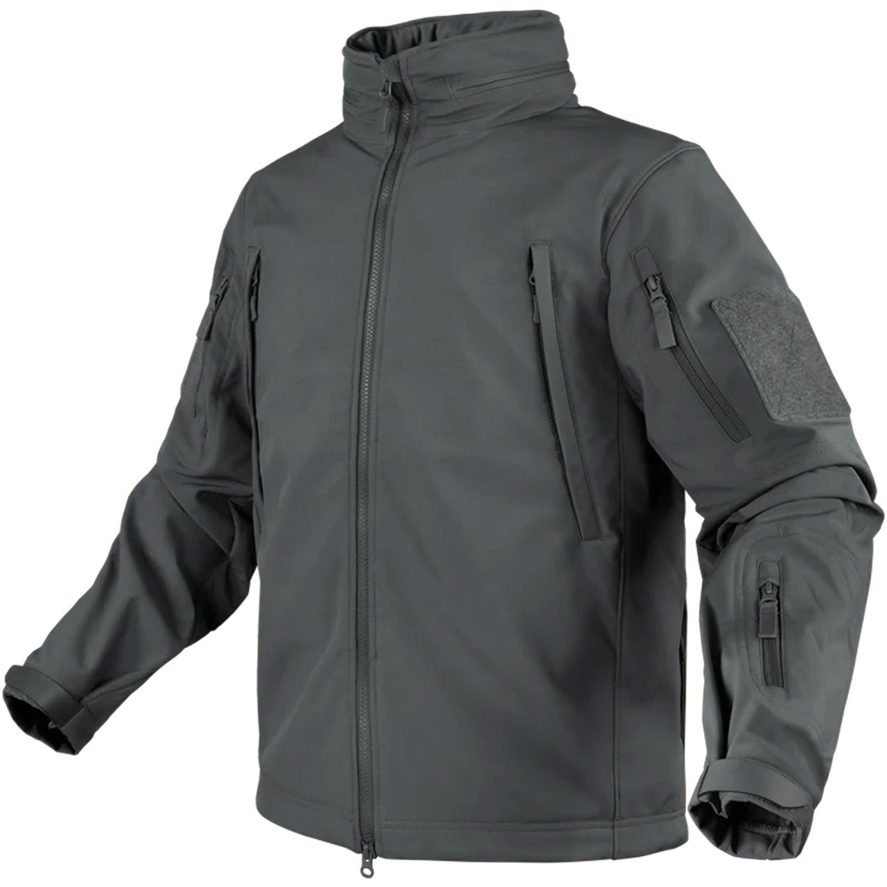 CONDOR Mens Summit Softshell Graphite Jacket 602-018