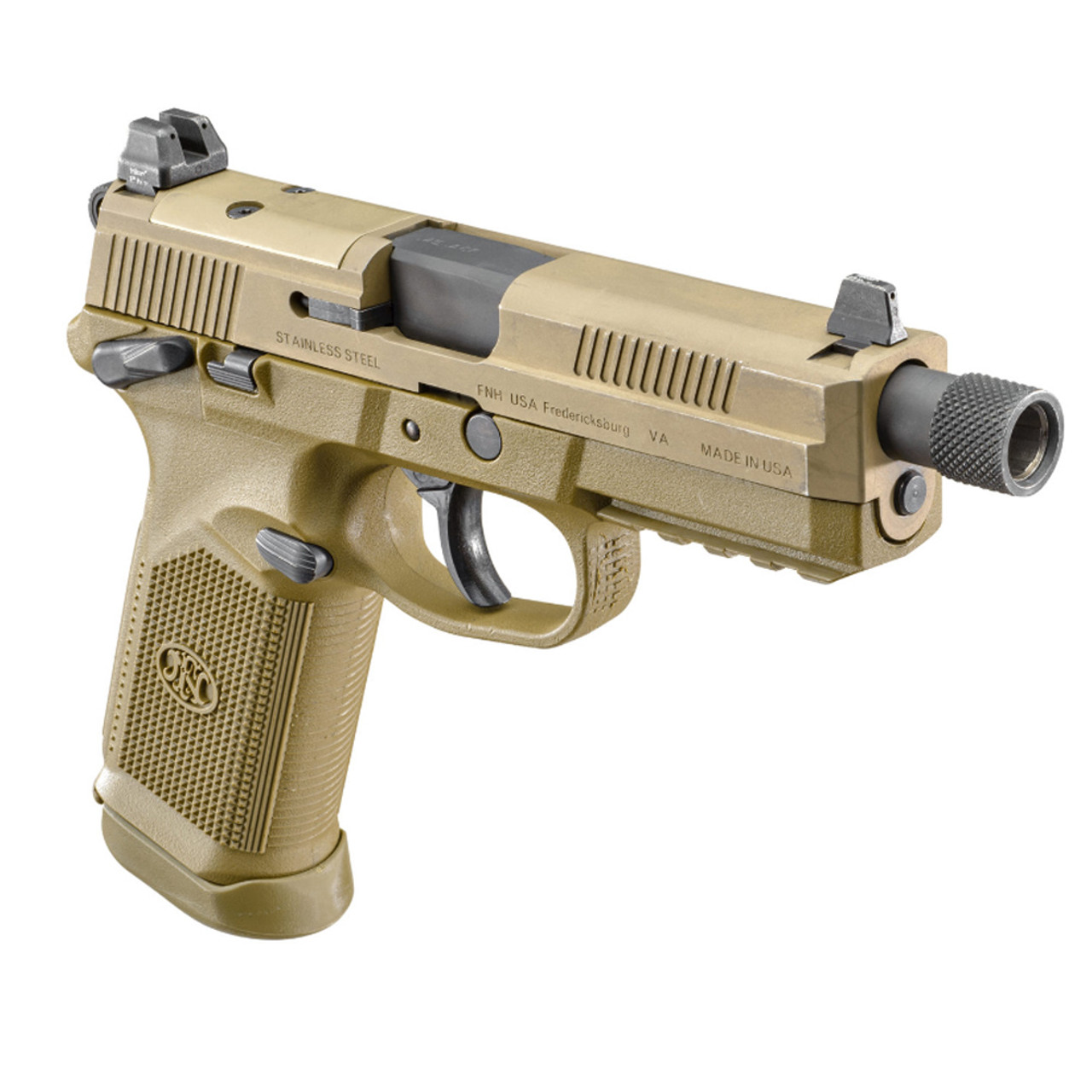 FN FNX-45 Tactical 2x 10Rd Night Sight FDE Pistol 66982