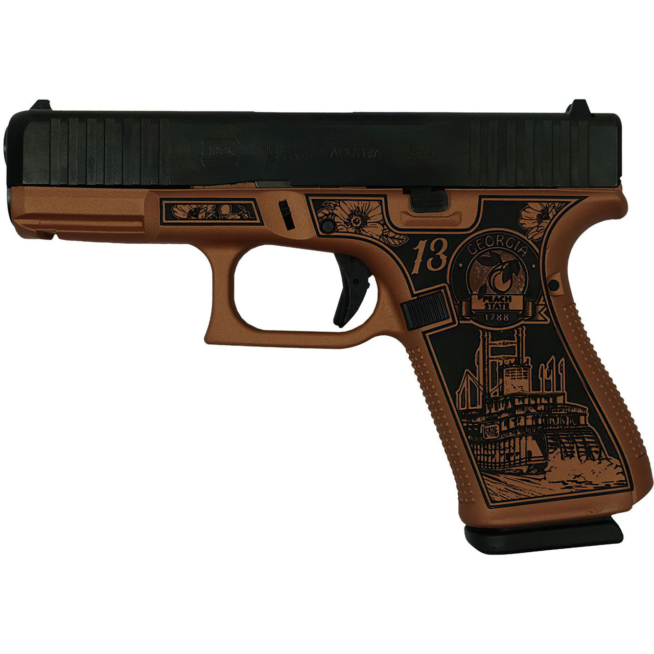GLOCK 19 Gen 5 9mm Georgia Cly Pistol PA195S203 MODGACL