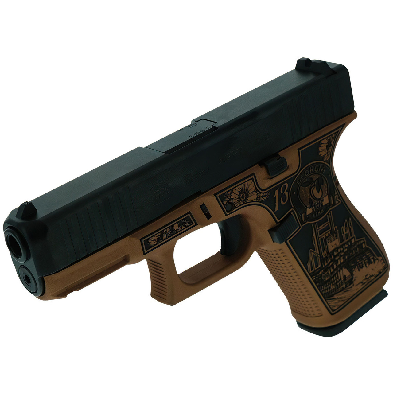 GLOCK 19 Gen 5 9mm Georgia Cly Pistol PA195S203 MODGACL