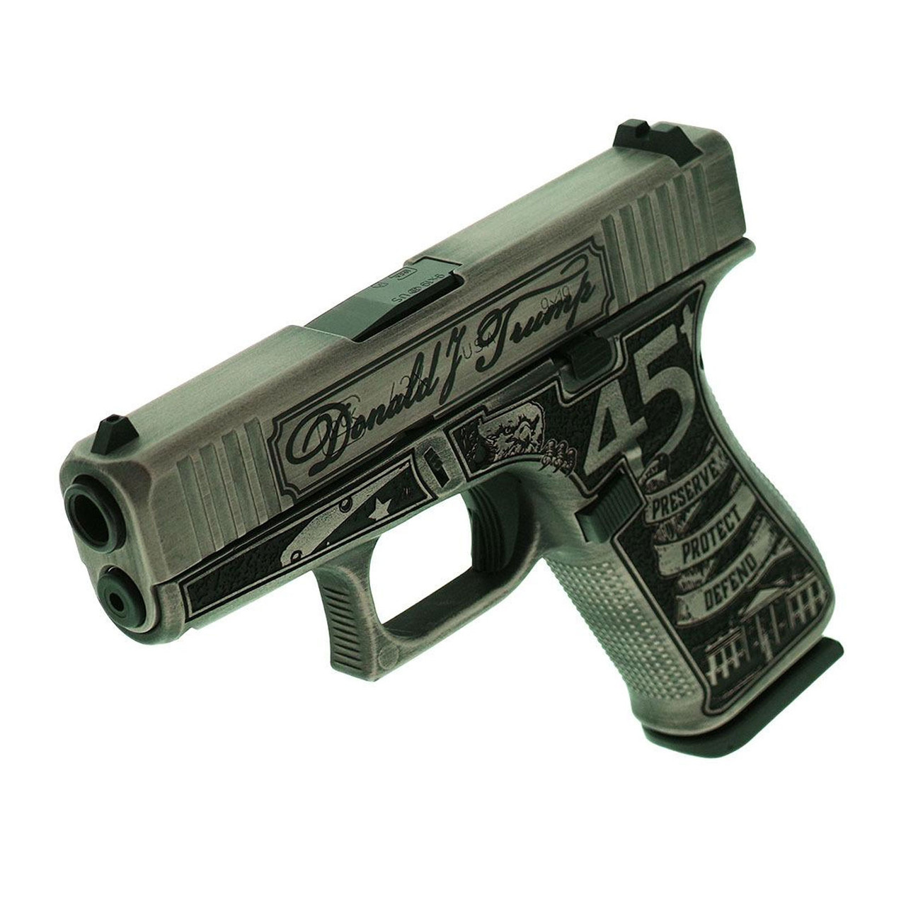 GLOCK 43x MOS Trump 2024 Pistol PX4350201FRMOSMODT24