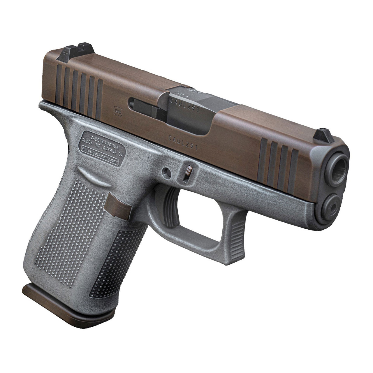 GLOCK 43X Pillager Battleworn Pistol PX4350201PLGR