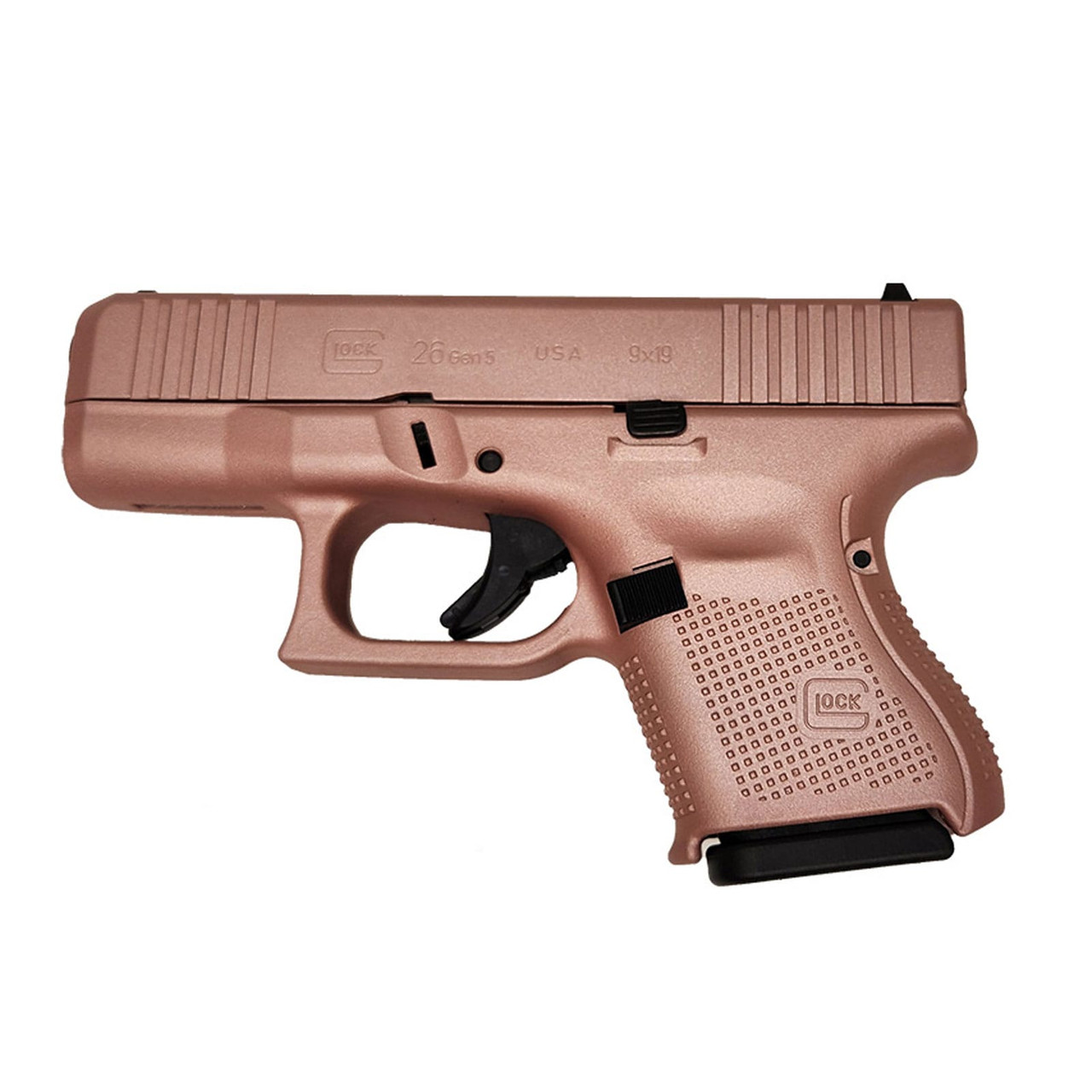 GLOCK G26 Gen5 MOS 9mm Rose Gold Pistol UA265S204-RG