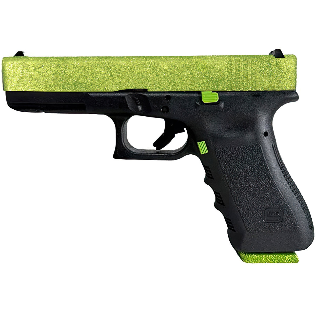 GLOCK 17 Gen3 Zombie Green Glitter Pistol UI1750203ZGGG