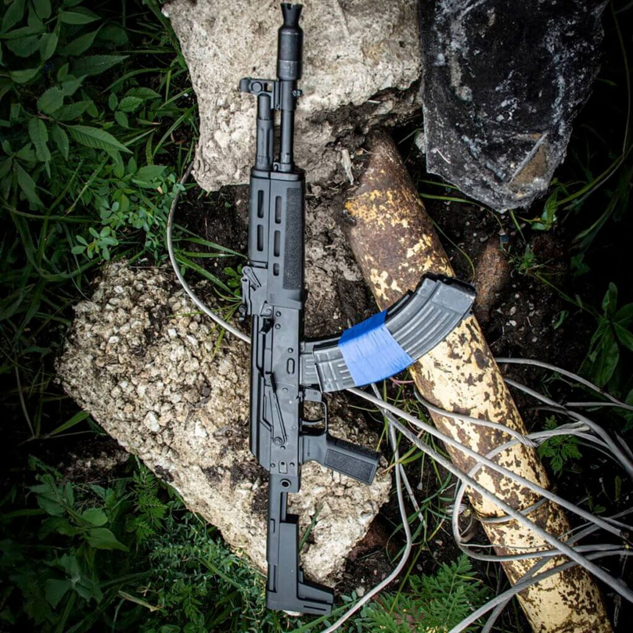 B5 SYSTEMS 5 5mm Black Ak Stock AKM-1485