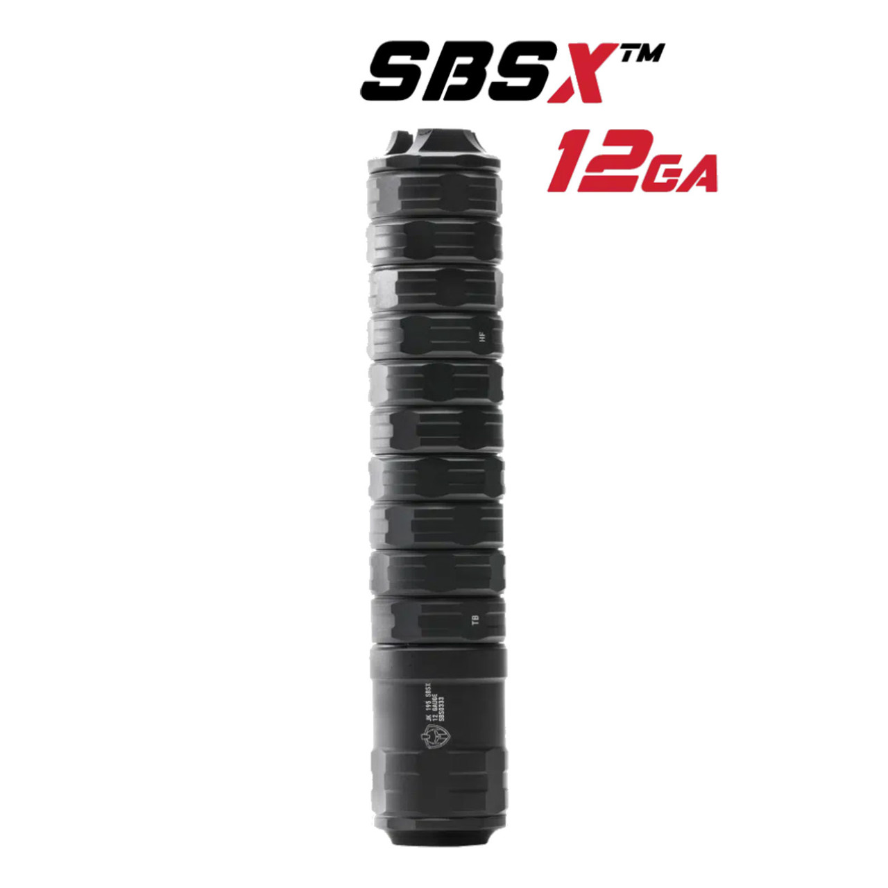 JL ARMAMENT 195 SBSX 12 Gauge Suppressor JK-195SBSX12