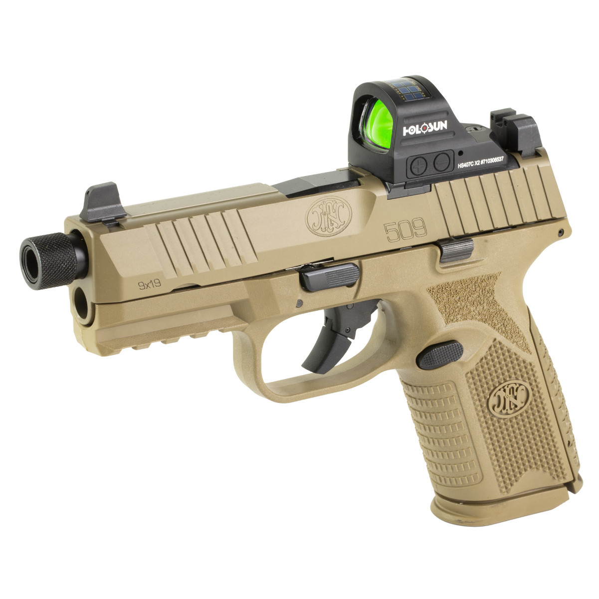 FN AMERICA FN509M Tactical 9mm 4 5in 2mags 1-24rd and 1-15rd Semi