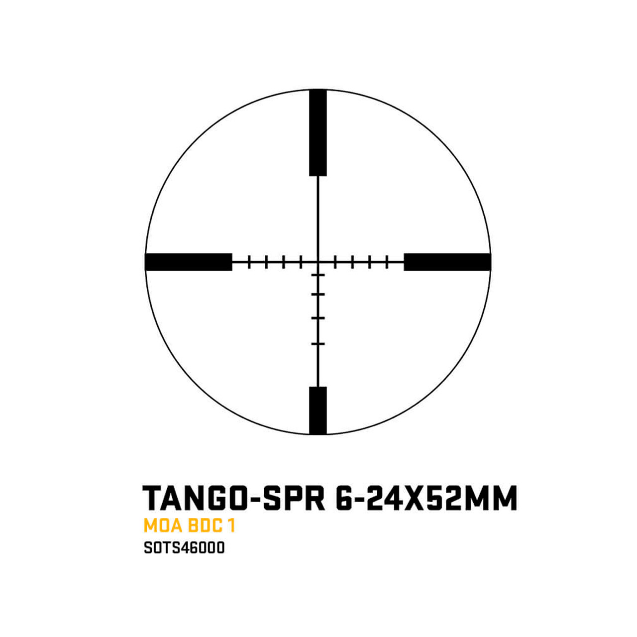 SIG SAUER Tango-SPR 6-24x52mm 30mm Riflescope SOTS46000