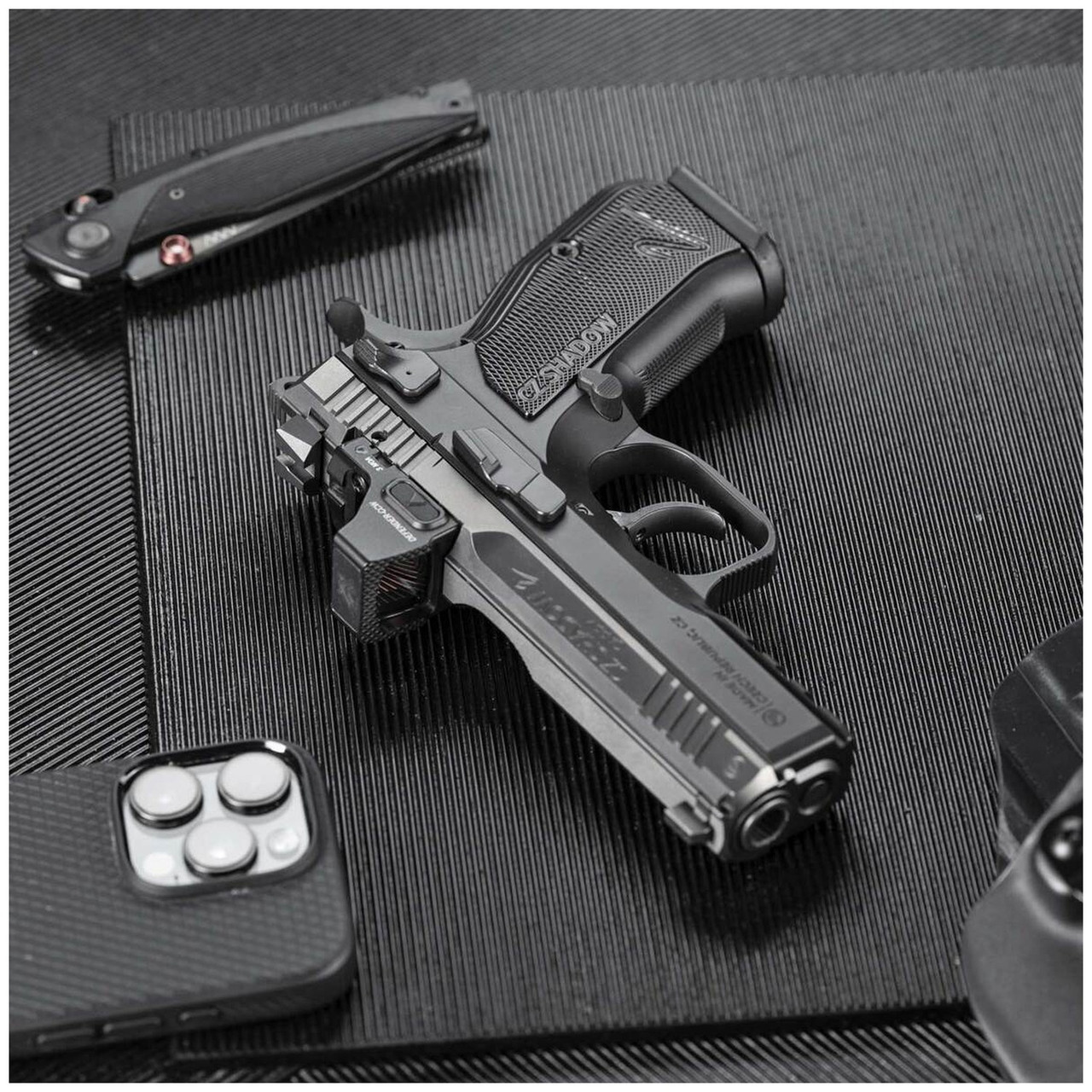 CZ Shadow 2 Carry 9mm 4in 15rd Semi-Auto Pistol 91244