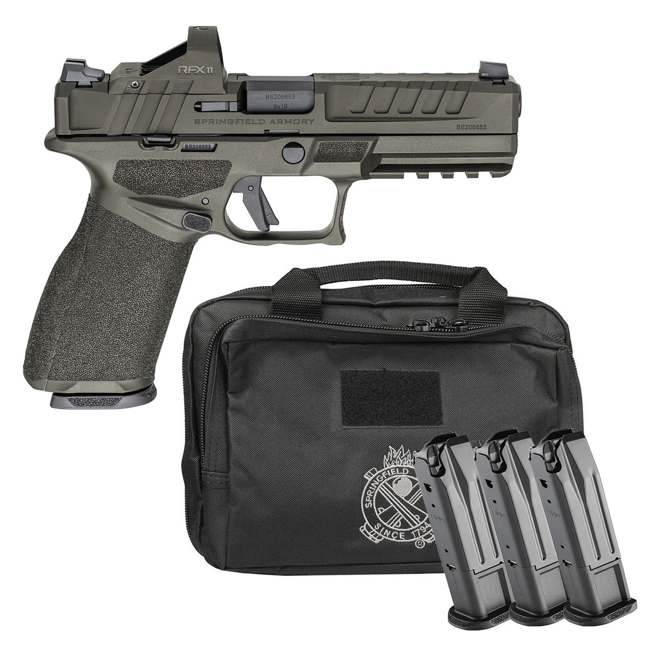 SPRINGFIELD Echelon OD Pistol Pack EC9459GLC-U-PAC