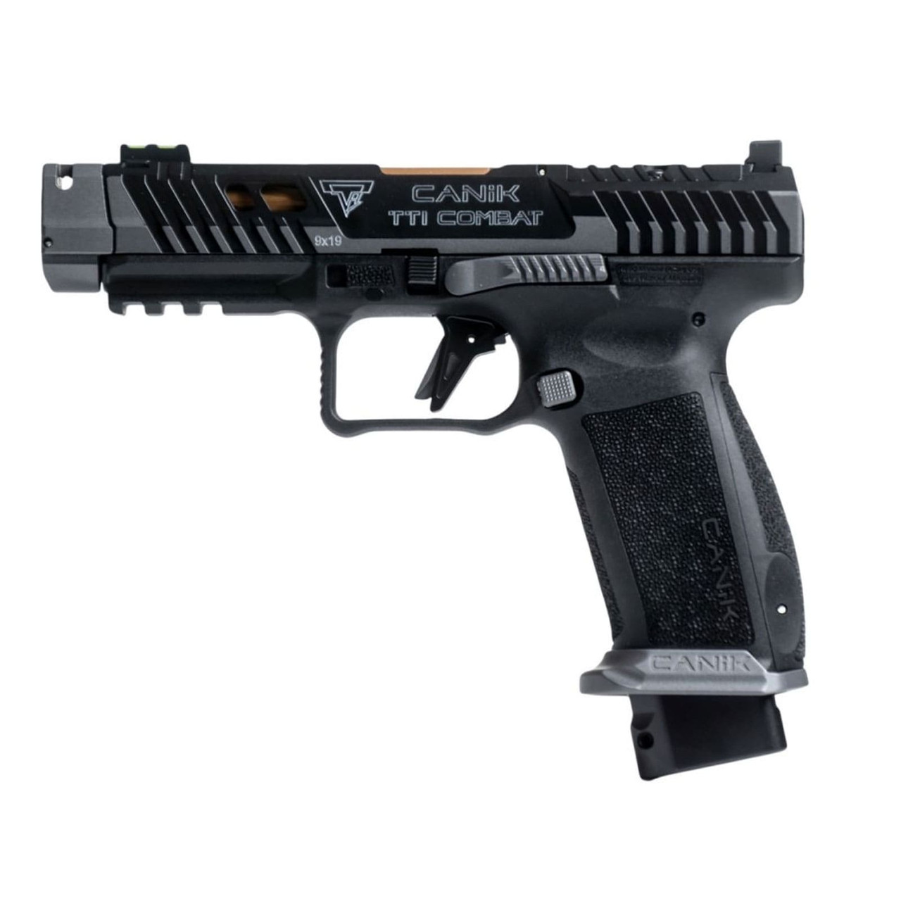 CANIK TTI Combat 9mm 18rd Smoke Pistol HG7854S-N