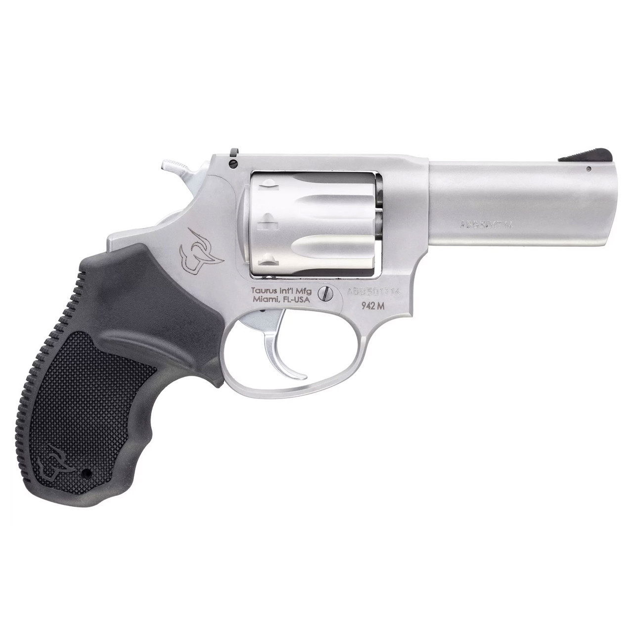 TAURUS 942 22 WMR 3in 8rd Stainless Revolver 2-942M039