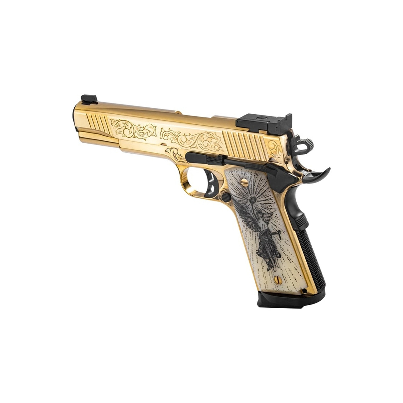 GIRSAN MC1911 Gold Lux 38 Super Single Pistol 391093