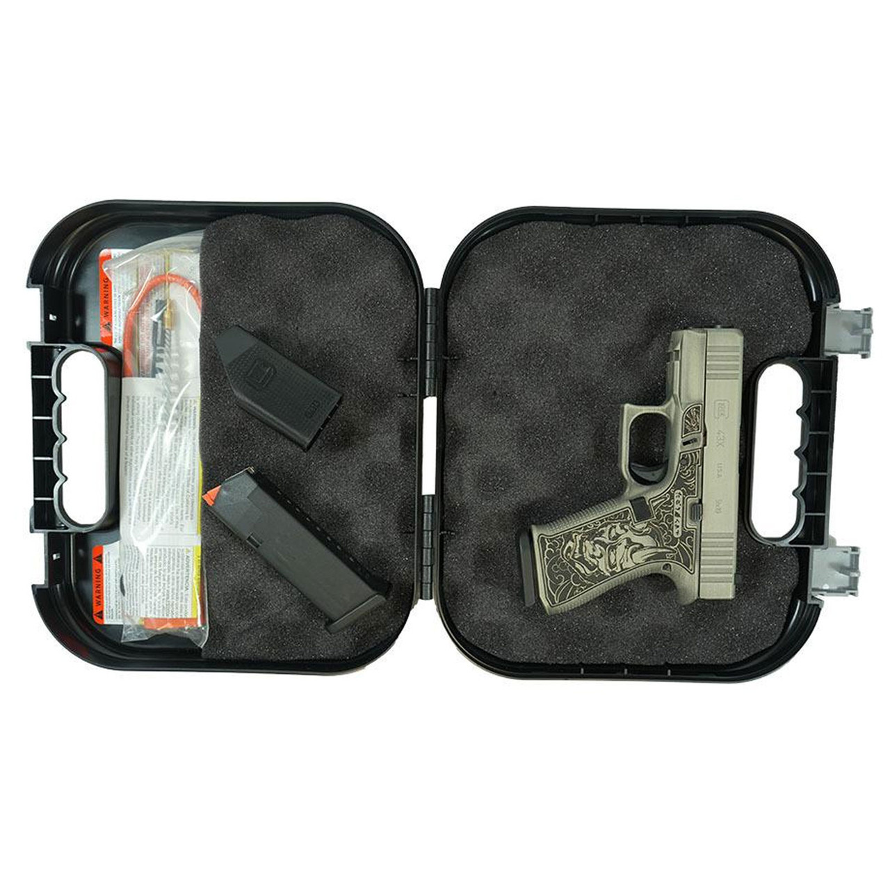 GLOCK 43X 9mm Bushido Mask Pistol UX4350201FR MODBSBWS