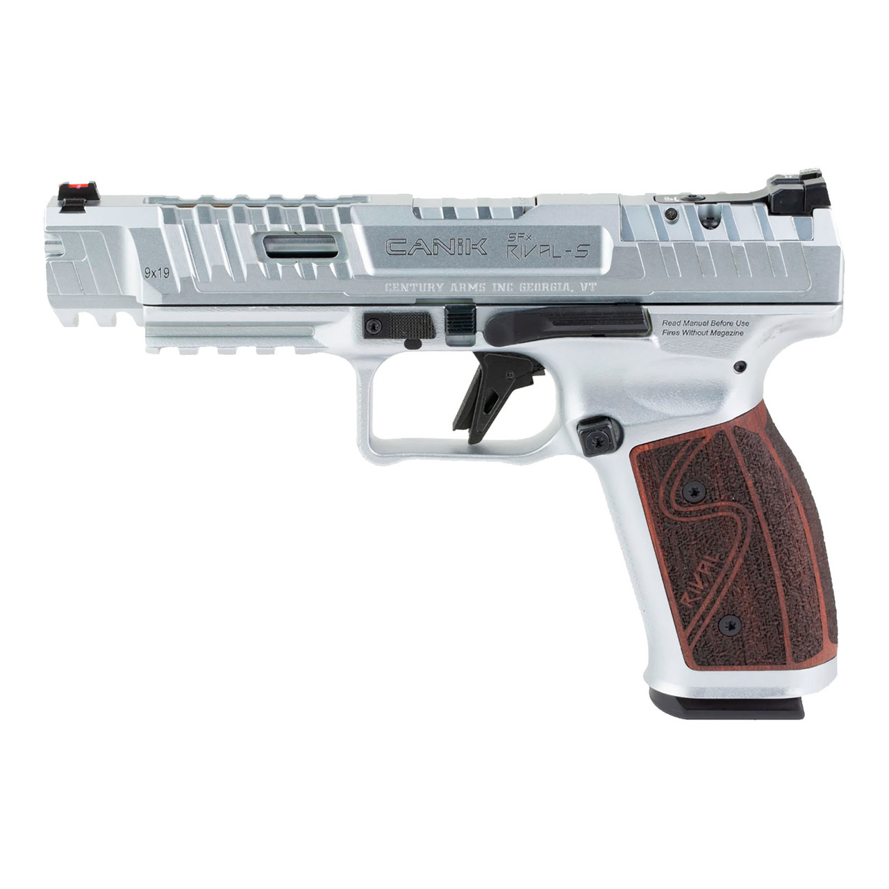 CANIK Rival-S 9mm Steel Frame Rosewood Pistol HG7010CR-N