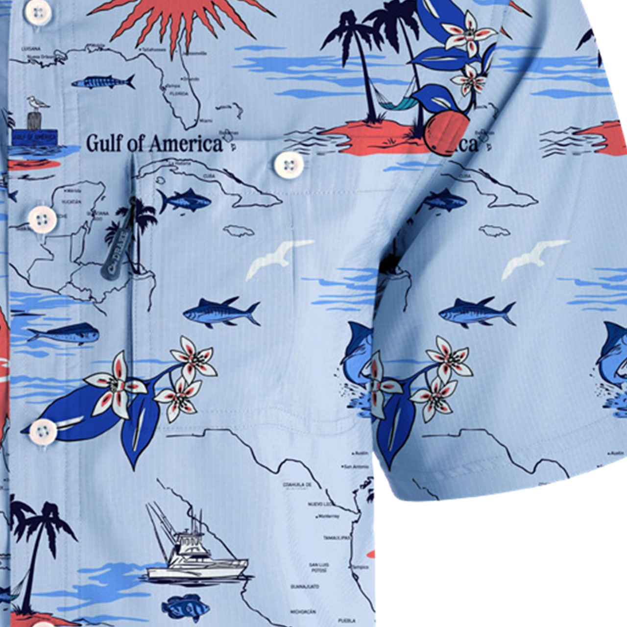 DRAKE Mens 8-Shot Flyweight SS Shirt AD9500-GUA